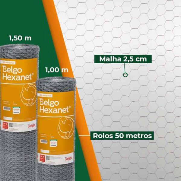 Tela Hexagonal Pinteiro Fino - Image 3