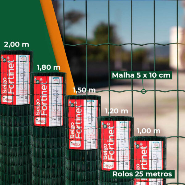Tela Soldada com Revestimento em PVC (Belgo Fortinet) - Image 3