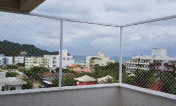 instalação de rede de proteção